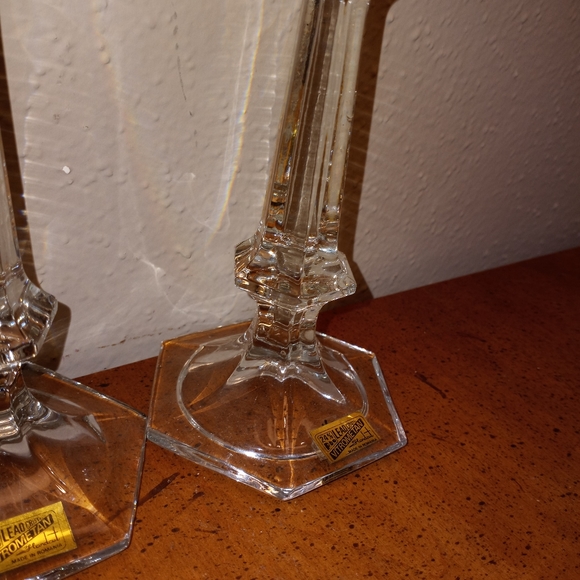Vitrometan Crystal Candle Holders - Picture 11 of 13